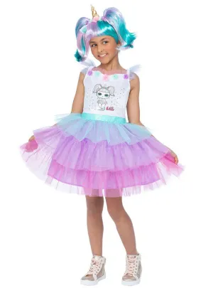 LOL Doll Unicorn Girls Licensed Costume