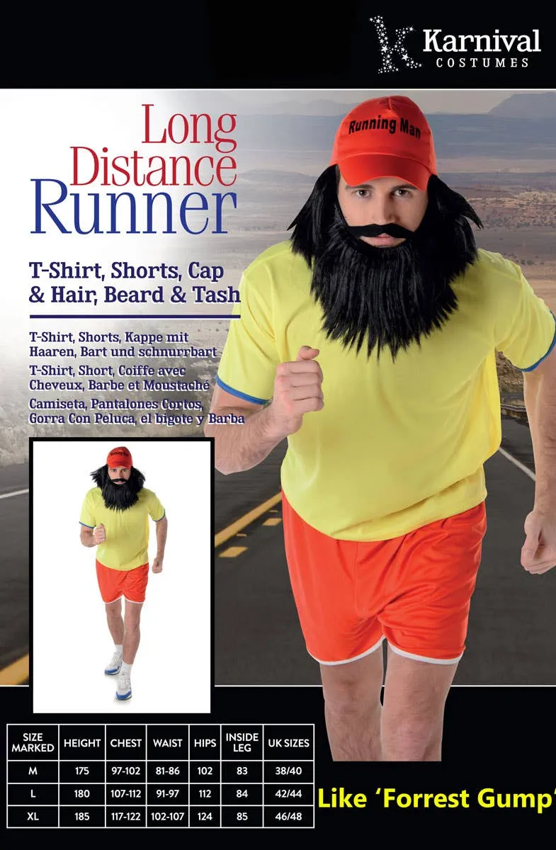 Long Distance Runner Mens Forrest Gump Costume