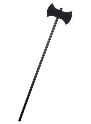 Long Double Edged Executioner Costume Axe