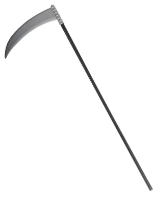Long Grim Reaper Scythe Halloween Costume Weapon