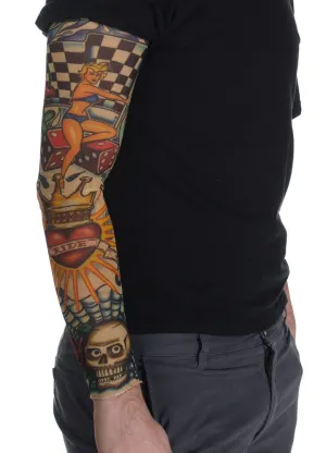 Love and Luck Novelty Full Length Tattoo Sleeve