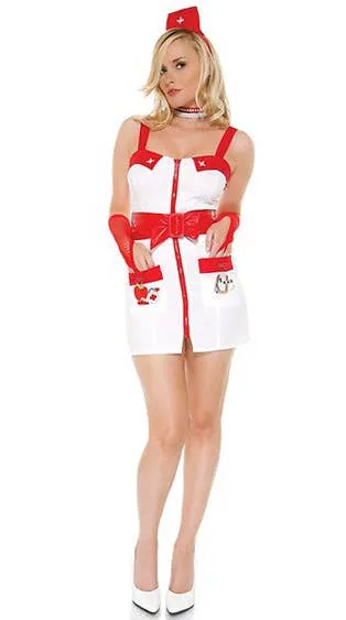 Love Doctor Womens Sexy Nurse Costume