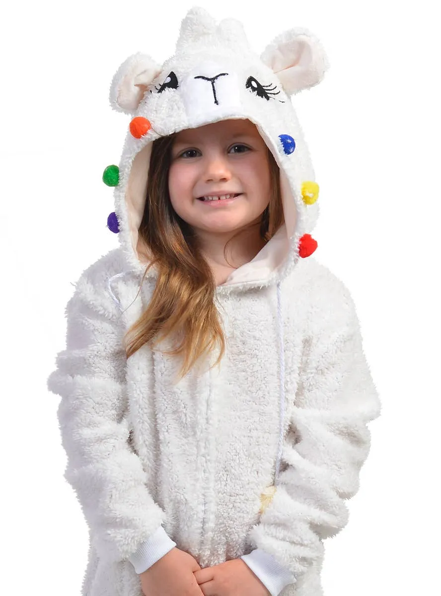 Lovely Little Llama Unisex Kids Costume Onesie