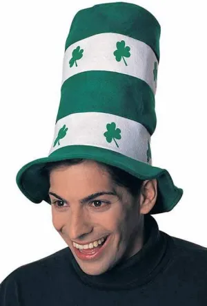 Lucky Green and White St Patrick's Day Novelty Hat
