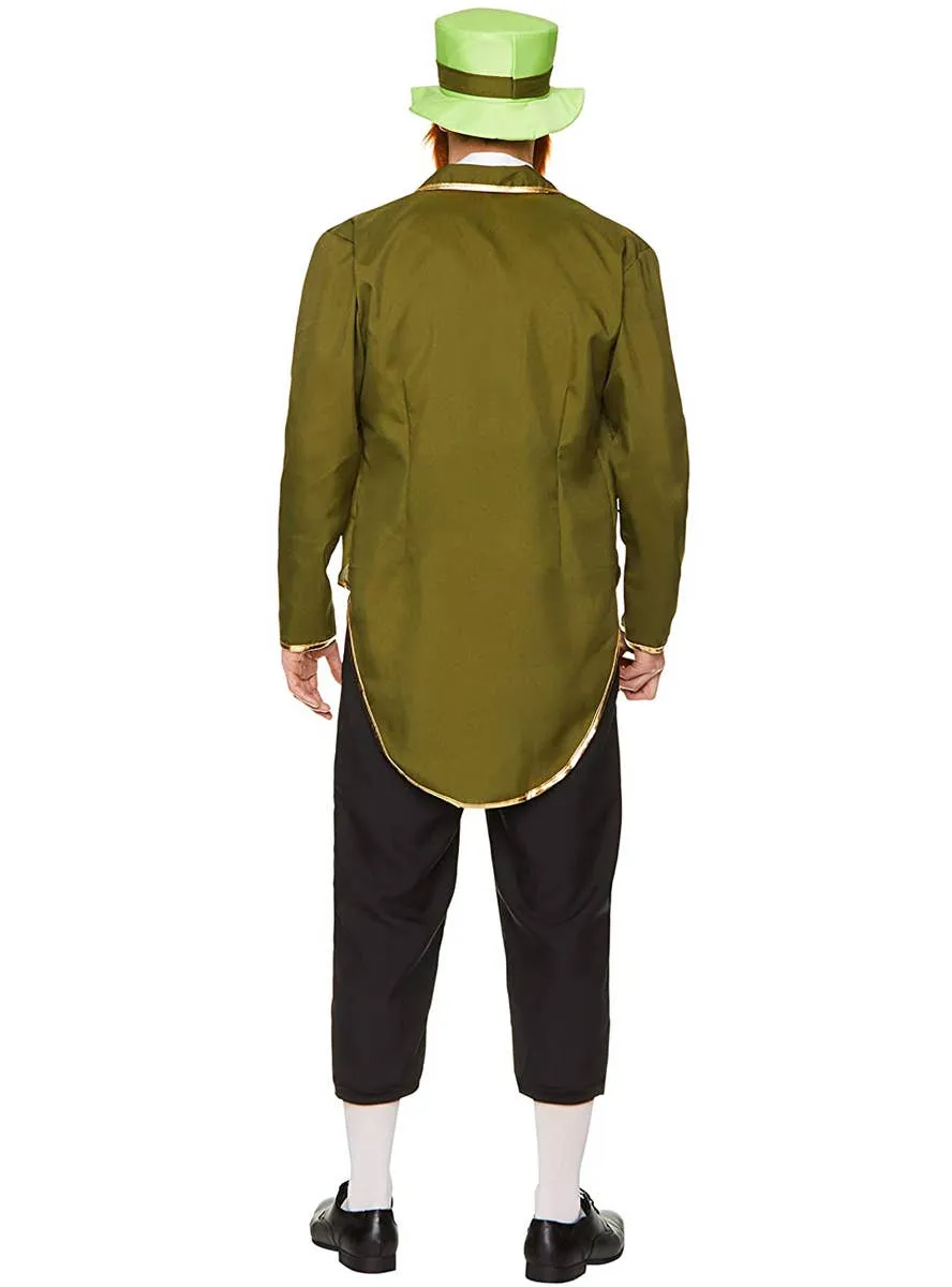 Lucky Green St Patrick's Day Mens Leprechaun Costume