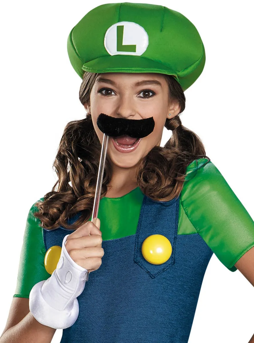 Luigi Tween Girls Super Mario Book Week Costume