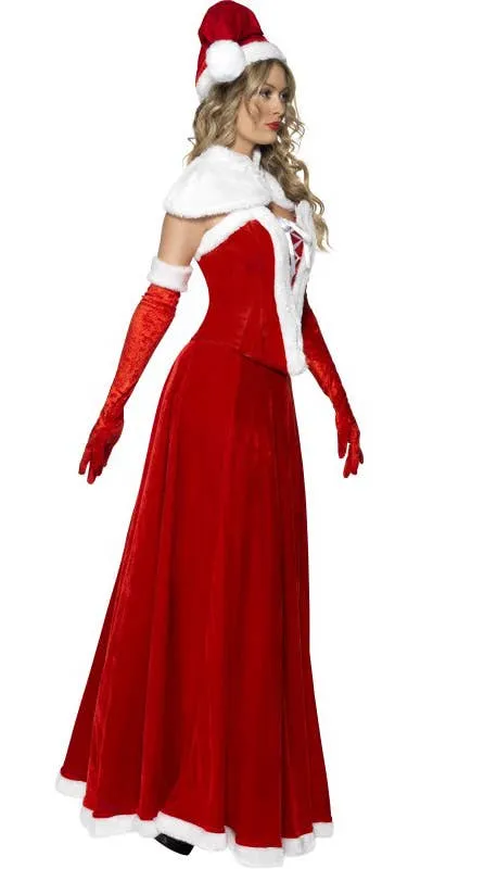 Luxury Miss Santa Womens Christmas Costume