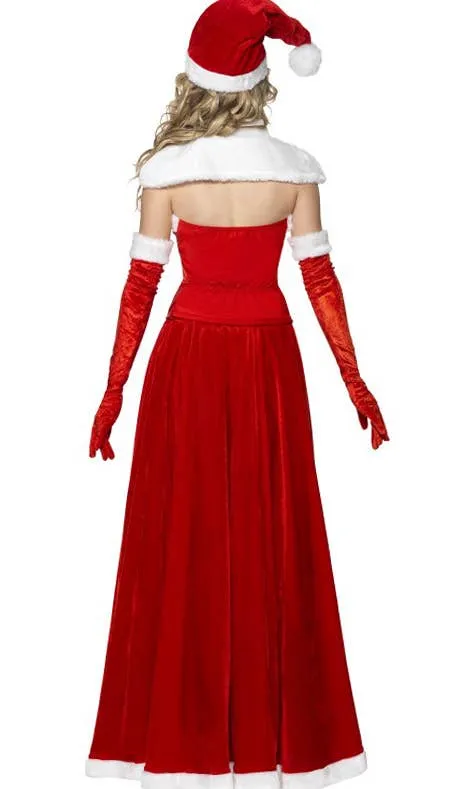 Luxury Miss Santa Womens Christmas Costume