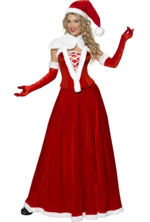 Luxury Miss Santa Womens Christmas Costume