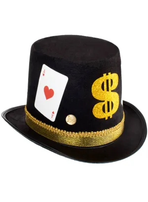Mac Daddy Playing Card Costume Top Hat