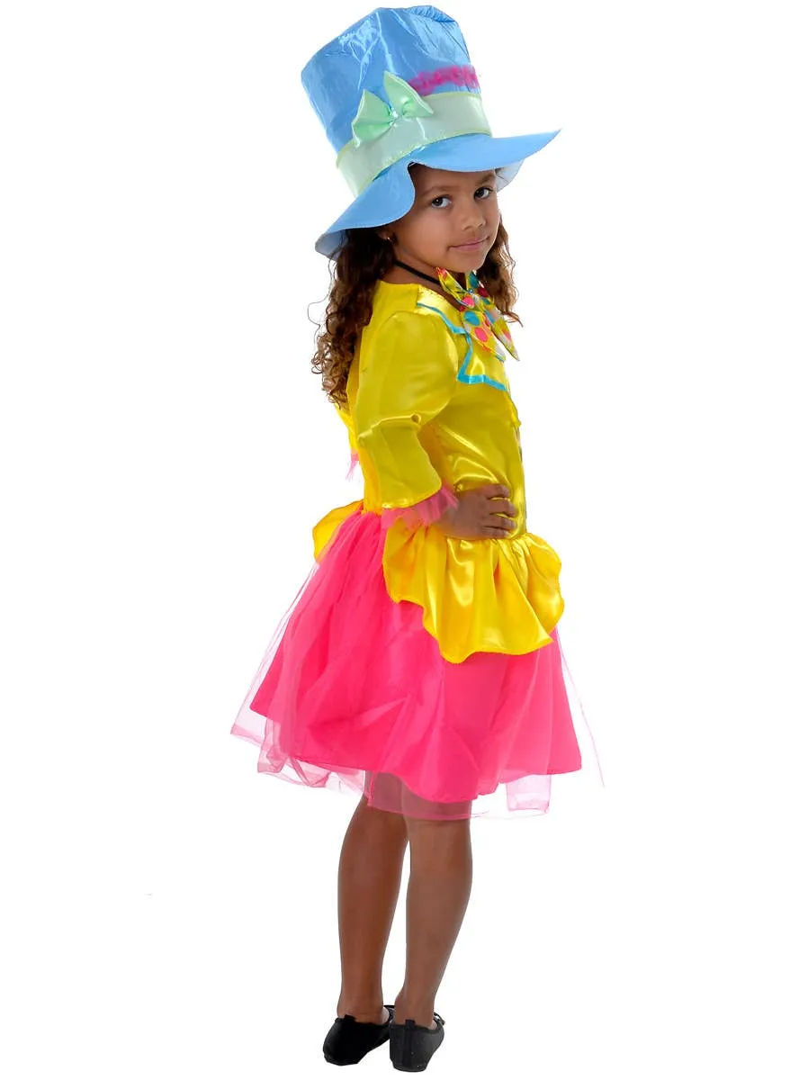 Mad Hatter Girls Alice in Wonderland Book Week Costume