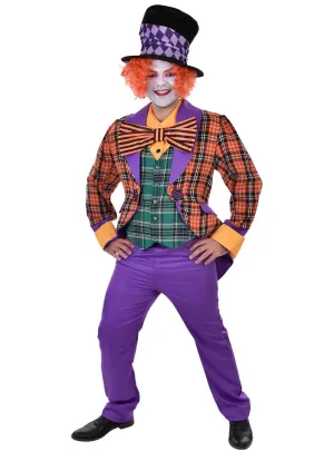 Mad Hatter Mens Wonderland Storybook Costume