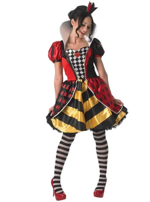 Mad Queen Of Hearts Womens Disney Costume