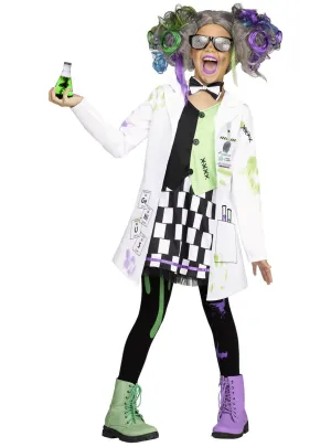 Mad Scientist Teen Girls Halloween Costume