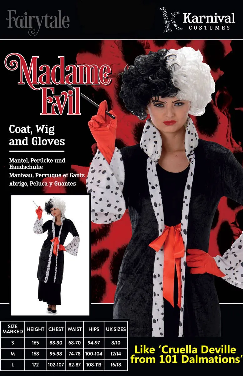 Madame Evil Womens Fairytale Costume