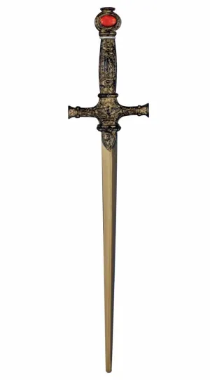 Magic Golden Wizard Sword Costume Weapon