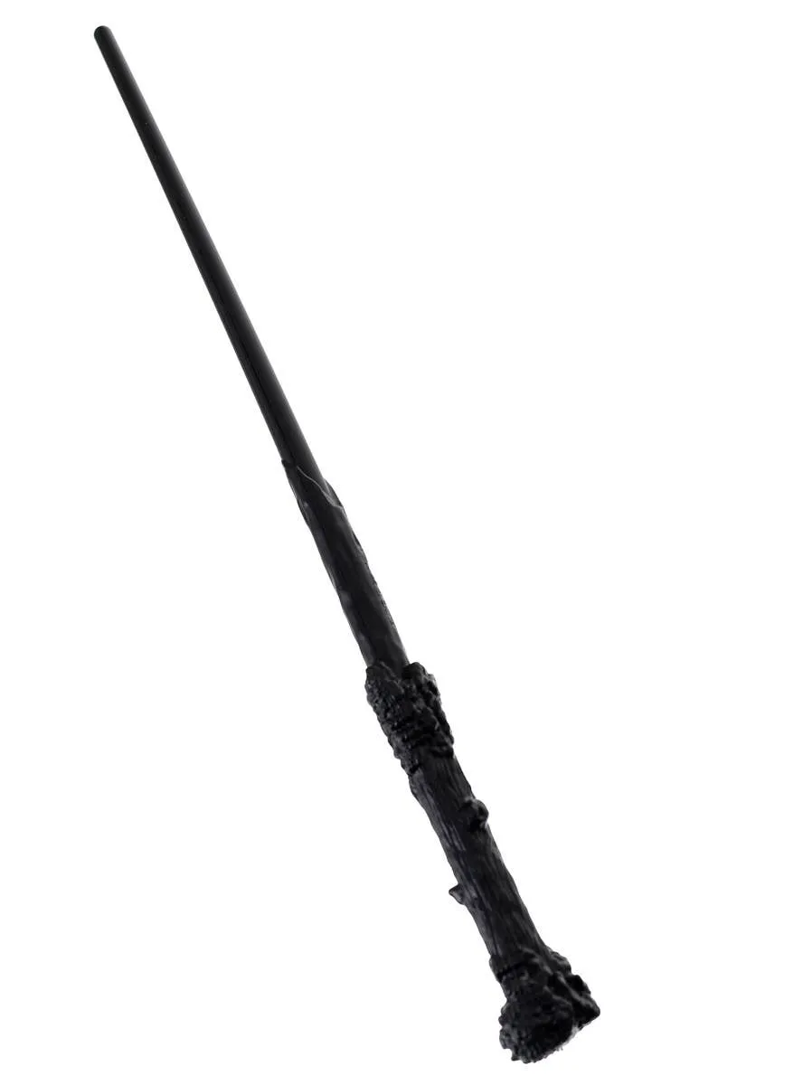 Magical Black Wizard Wand Costume Accessory