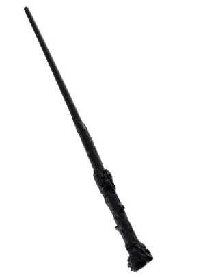 Magical Black Wizard Wand Costume Accessory