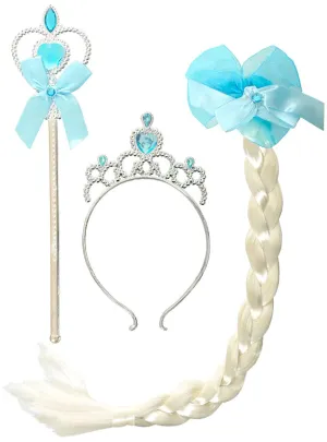 Magical Blue Ice Queen 3 Piece Accessory Set