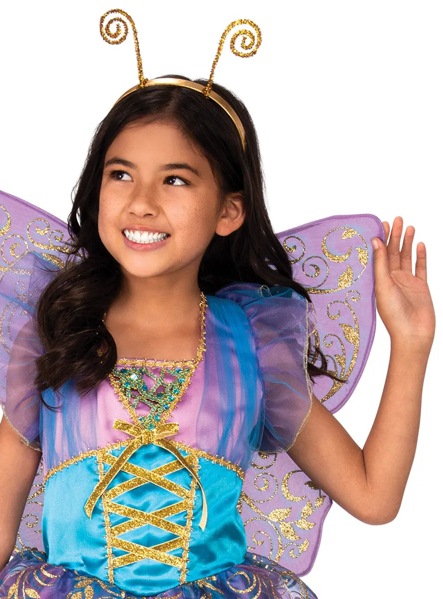 Magical Fairy Princess Deluxe Girls Costume