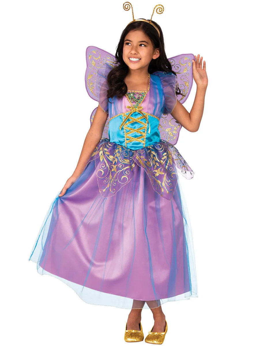 Magical Fairy Princess Deluxe Girls Costume