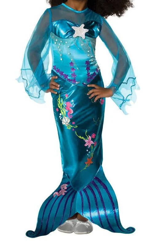 Magical Mermaid Girls Costume