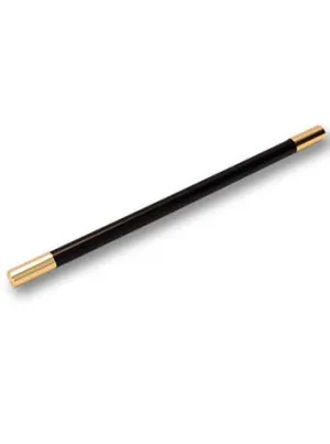 Magicians Black and Gold Magic Wand Costume Accessory