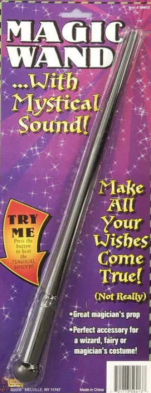 Magicians Magic Wand Costume Accessory