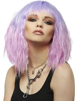 Manic Panic Fleurs Du Mal Pink and Purple Ombre Costume Wig