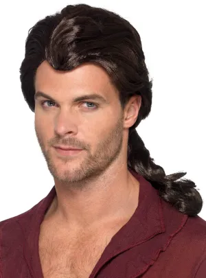 Marauder Pirate Mens Brown Costume Wig
