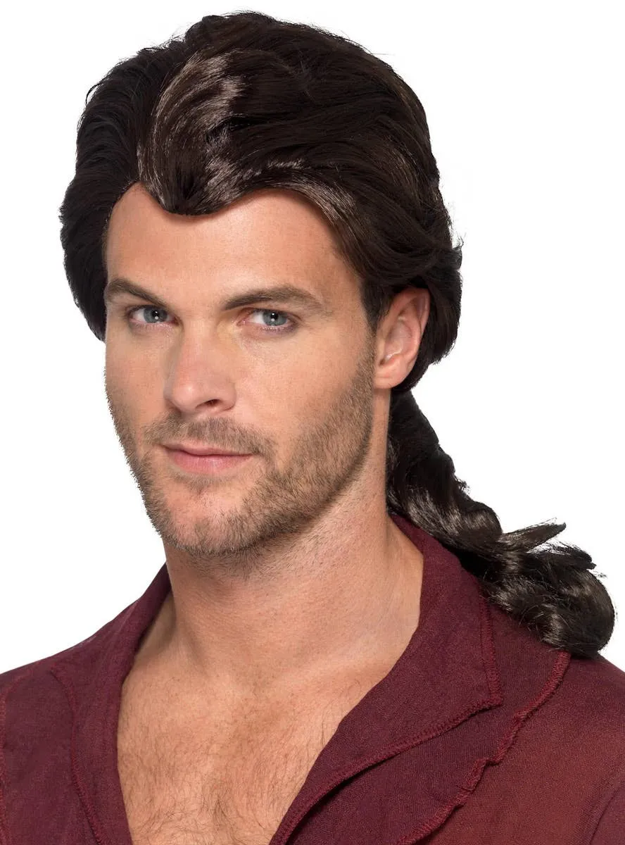 Marauder Pirate Mens Brown Costume Wig