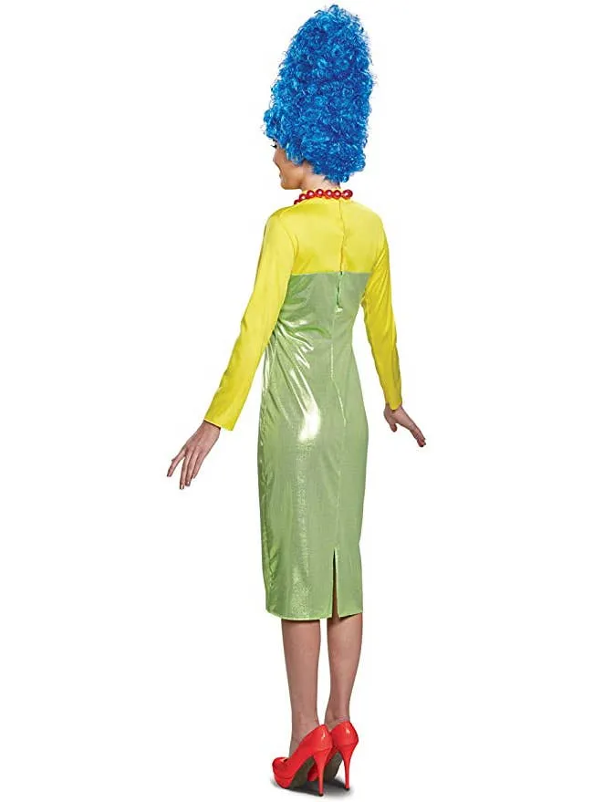 Marge Simpson Womens Deluxe Fancy Dress Costume