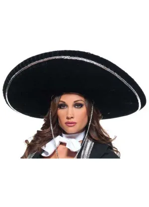 Mariachi Adults Mexican Costume Hat