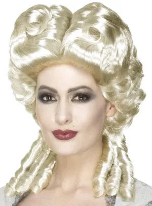 Marie Antoinette White Pouf Upstyle Costume Wig