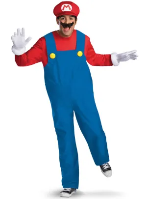 Mario Mens Super Mario Costume