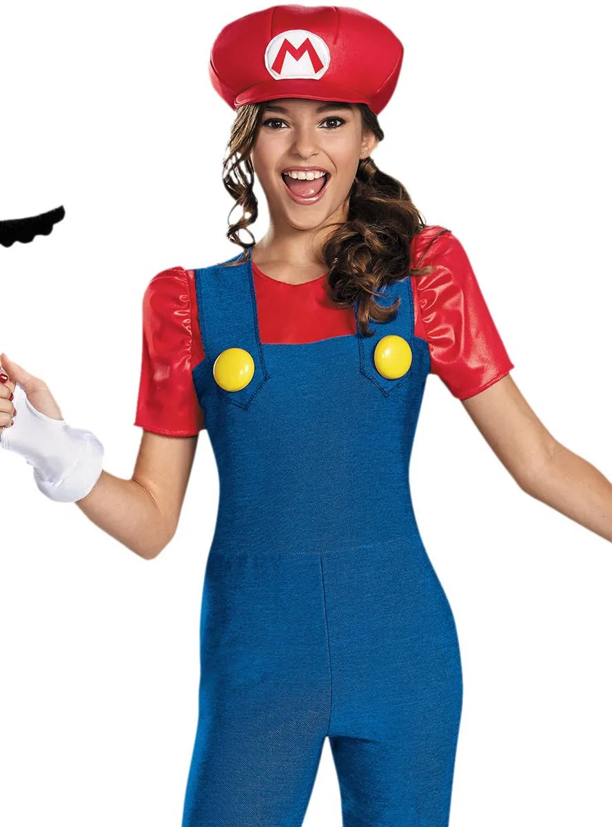 Mario Tween Girls Super Mario Book Week Costume