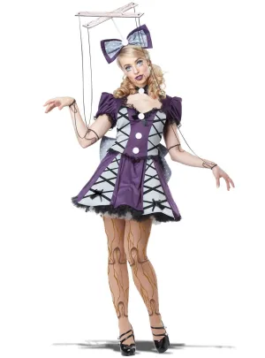 Marionette Doll Womens Halloween Costume