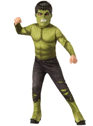 Marvel Comics Boys Classic Hulk Costume