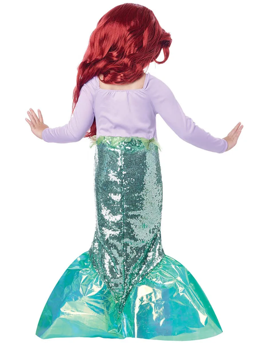Marvellous Mermaid Princess Ariel Toddler Girls Costume