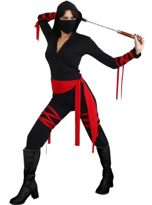 Masked Japanese Ninja Womens Costume