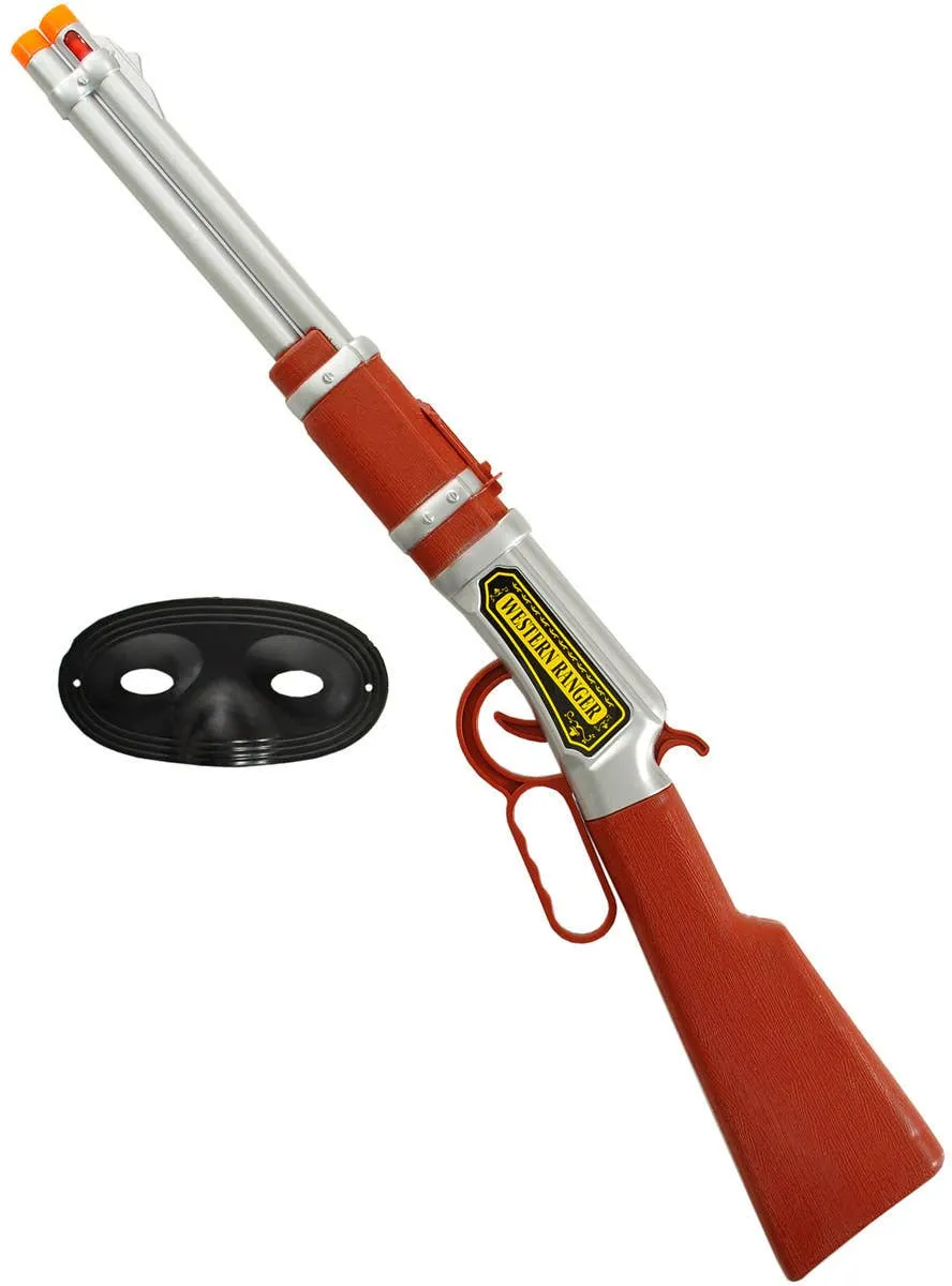 Masked Outlaw Toy Gun and Mask Accessory Set