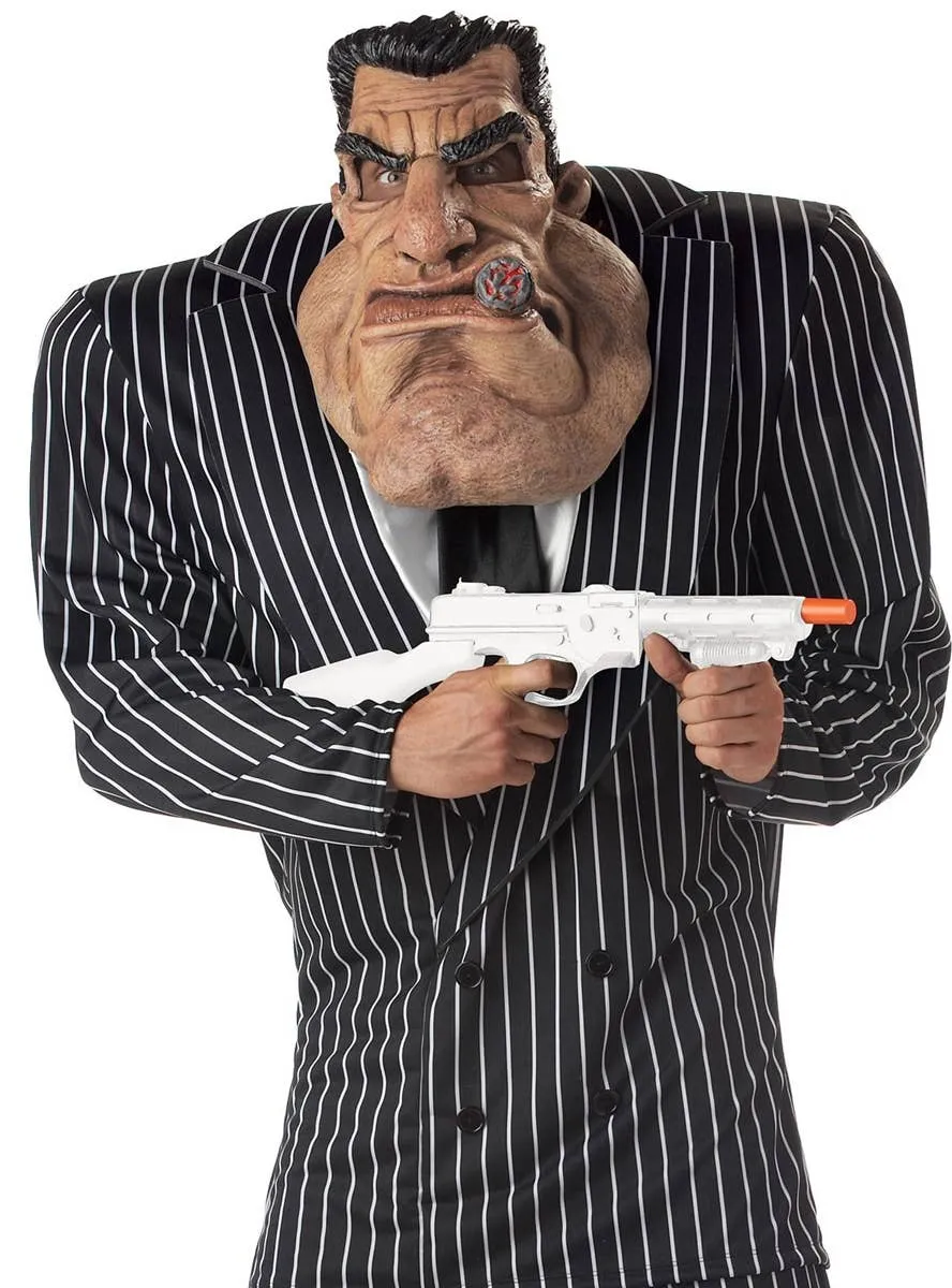 Massive Mobster Mens Funny 20s Gangster Costume