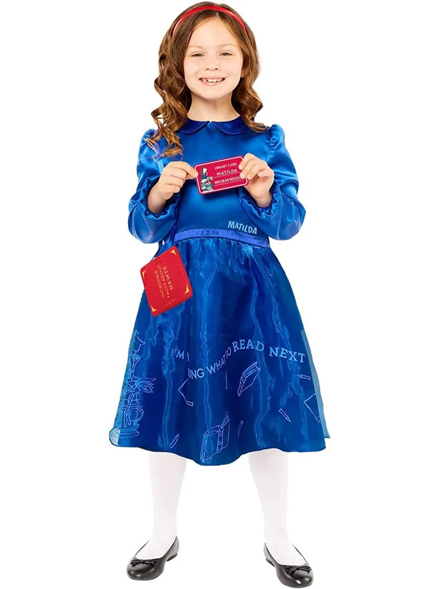 Matilda the Musical Girls Roald Dahl Book Week Costume