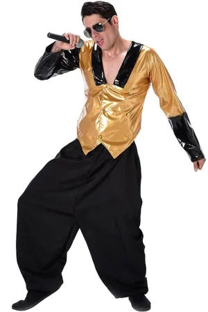MC Hammer Rapper Mens 90s Hip Hop Costume