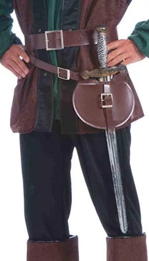 Medieval Accessory Kit with Belt and Sword
