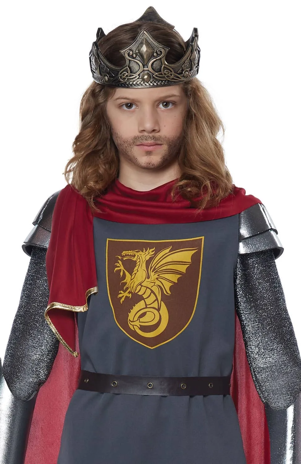 Medieval King Boys Fancy Dress Costume