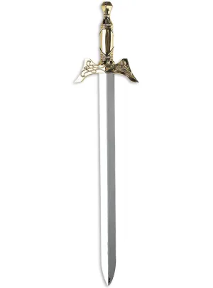 Medieval King Costume Sword with Gold Hilt