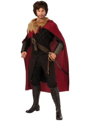 Medieval King Mens Dress Up Costume