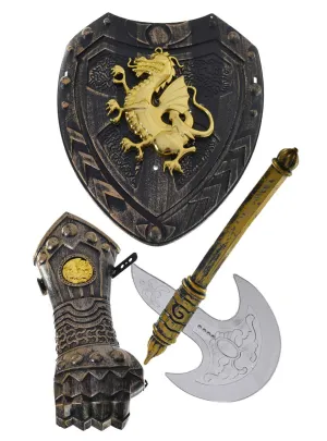 Medieval Knight 3 Piece Kids Costume Accessory Set