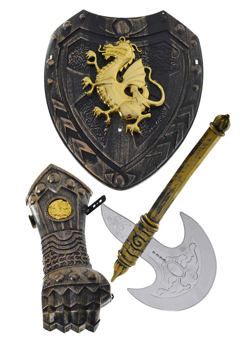 Medieval Knight 3 Piece Kids Costume Accessory Set